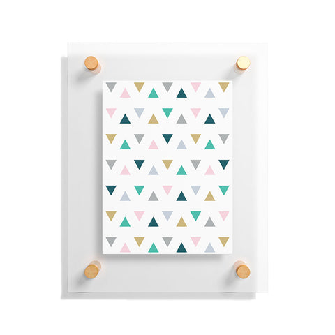 Fimbis Scandi Triangles Floating Acrylic Print