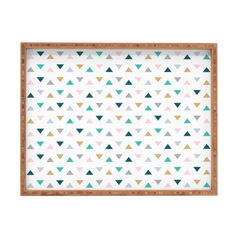 Fimbis Scandi Triangles Rectangular Tray