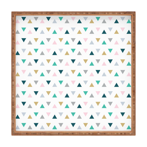Fimbis Scandi Triangles Square Tray