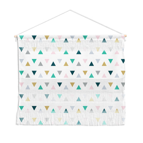 Fimbis Scandi Triangles Wall Hanging Landscape