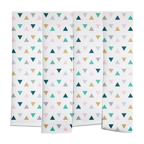 Fimbis Scandi Triangles Wall Mural