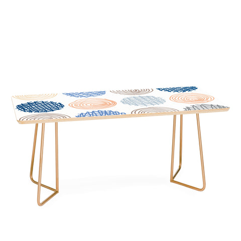 Fimbis Scribble Circles 1 Coffee Table