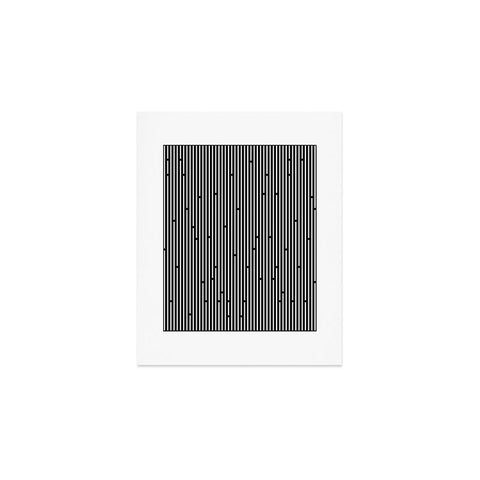 Fimbis Ses Black and White Art Print