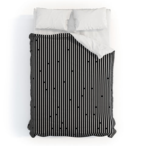 Fimbis Ses Black and White Comforter