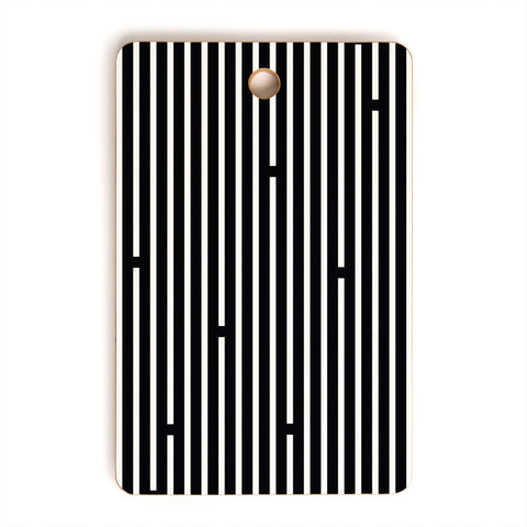Fimbis Ses Black and White Cutting Board Rectangle