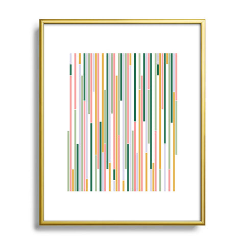 Fimbis Ses Five Metal Framed Art Print