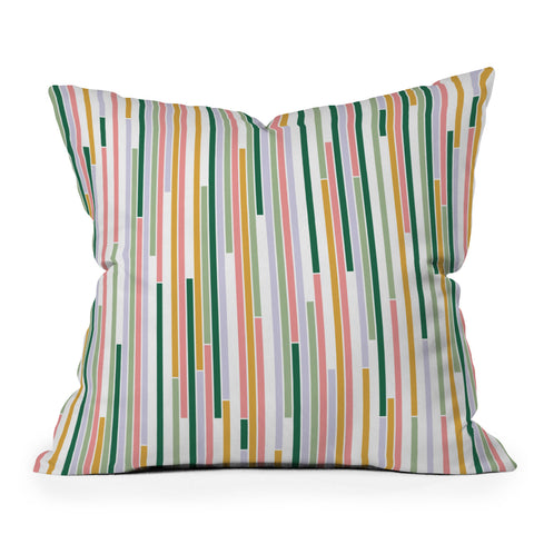 Fimbis Ses Five Throw Pillow