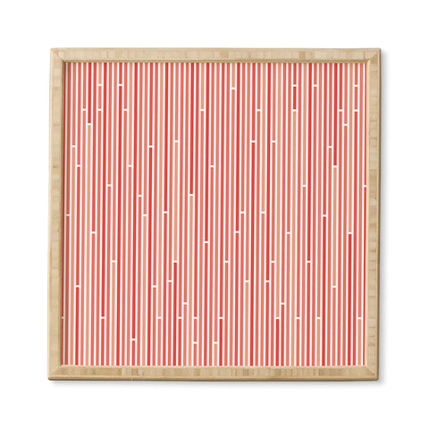 Fimbis Ses Living Coral Framed Wall Art