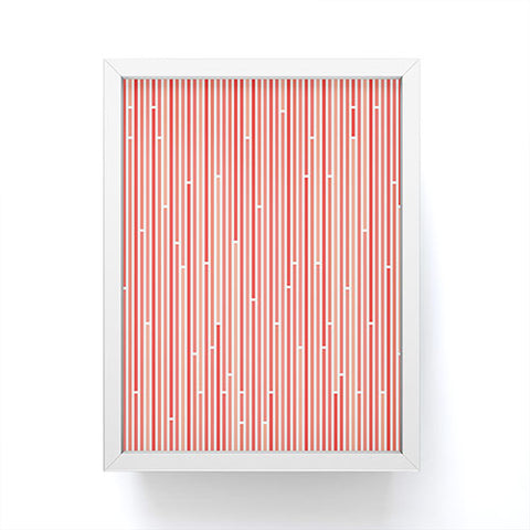 Fimbis Ses Living Coral Framed Mini Art Print