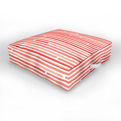 Fimbis Ses Living Coral Outdoor Floor Cushion