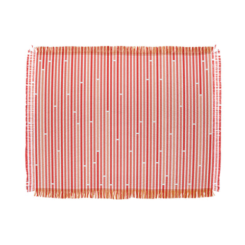 Fimbis Ses Living Coral Throw Blanket