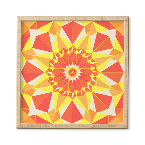 Fimbis Simetree Sun Framed Wall Art
