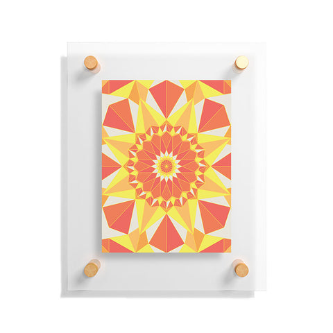 Fimbis Simetree Sun Floating Acrylic Print
