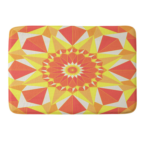Fimbis Simetree Sun Memory Foam Bath Mat