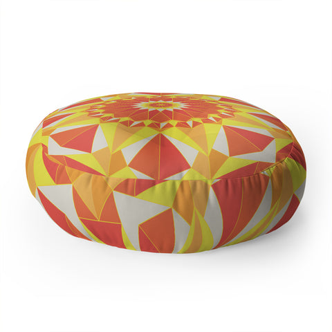 Fimbis Simetree Sun Floor Pillow Round