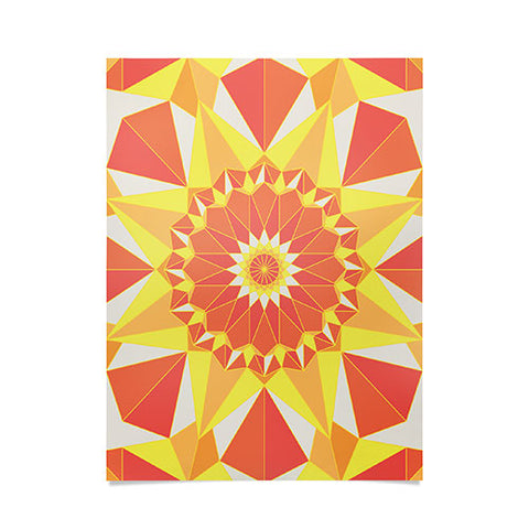 Fimbis Simetree Sun Poster