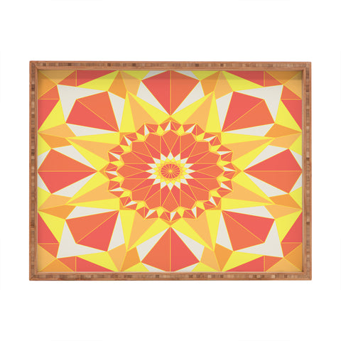 Fimbis Simetree Sun Rectangular Tray