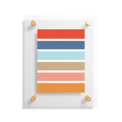 Fimbis Six Stripes Floating Acrylic Print
