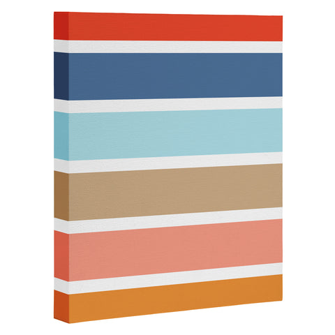 Fimbis Six Stripes Art Canvas