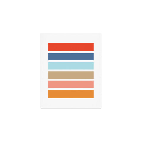 Fimbis Six Stripes Art Print