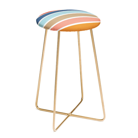Fimbis Six Stripes Counter Stool