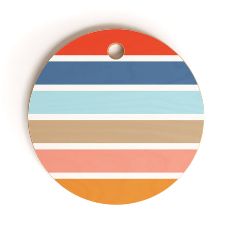 Fimbis Six Stripes Cutting Board Round