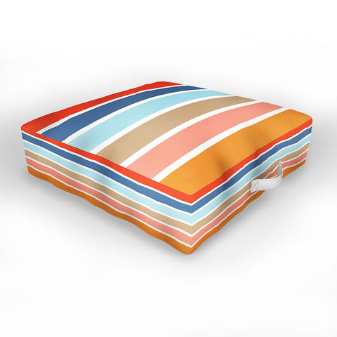 Fimbis Six Stripes Outdoor Floor Cushion