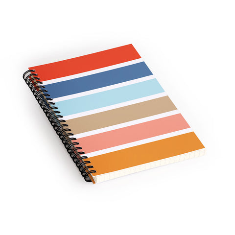 Fimbis Six Stripes Spiral Notebook