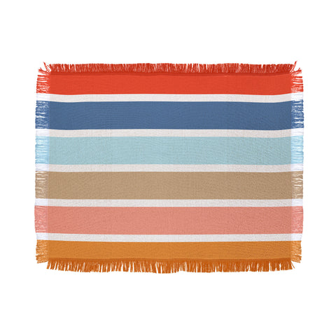 Fimbis Six Stripes Throw Blanket