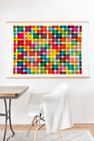 Fimbis Skware Art Print And Hanger