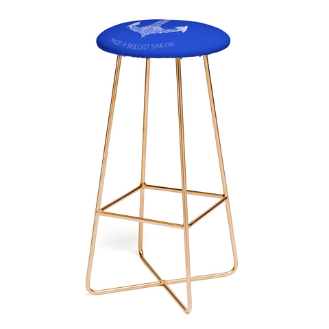 Fimbis Smooth Sea Bar Stool