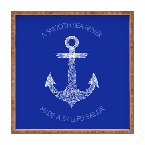 Fimbis Smooth Sea Square Tray