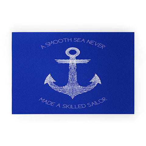 Fimbis Smooth Sea Welcome Mat