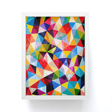 Fimbis Space Shapes Framed Mini Art Print
