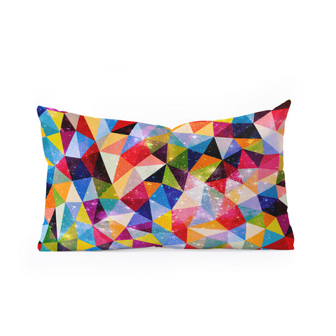 Fimbis Space Shapes Oblong Throw Pillow