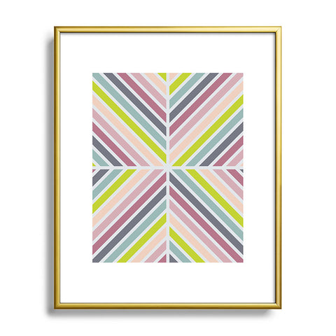 Fimbis Spring Celebration Metal Framed Art Print