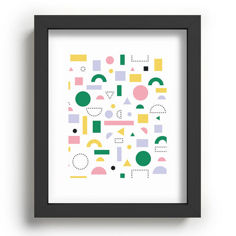 Fimbis Spring Geometric Shapes Recessed Framing Rectangle