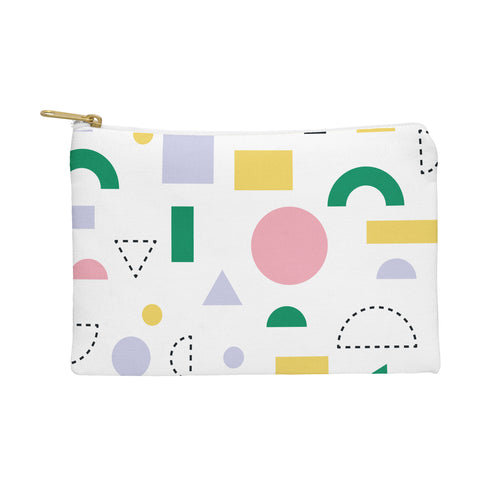 Fimbis Spring Geometric Shapes Pouch