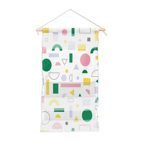 Fimbis Spring Geometric Shapes Wall Hanging Portrait