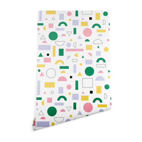 Fimbis Spring Geometric Shapes Wallpaper