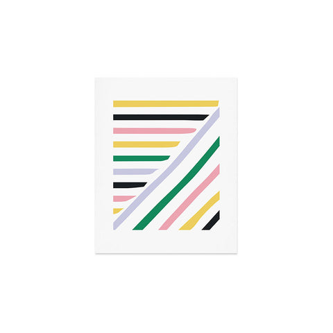 Fimbis Spring in Stripes Art Print