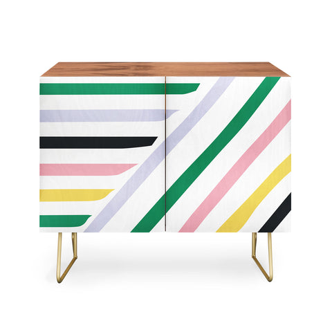 Fimbis Spring in Stripes Credenza
