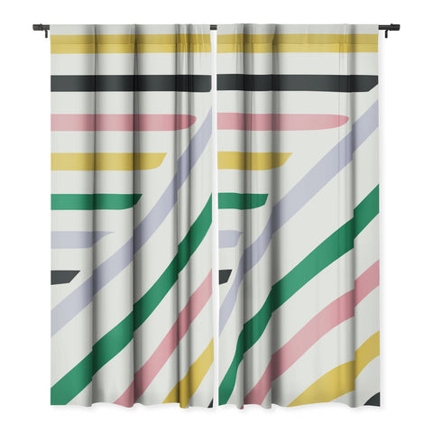 Fimbis Spring in Stripes Blackout Non Repeat