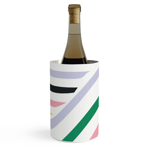 Fimbis Spring in Stripes Wine Chiller