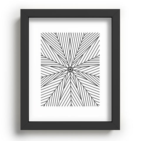 Fimbis Star Power Black and White 2 Recessed Framing Rectangle