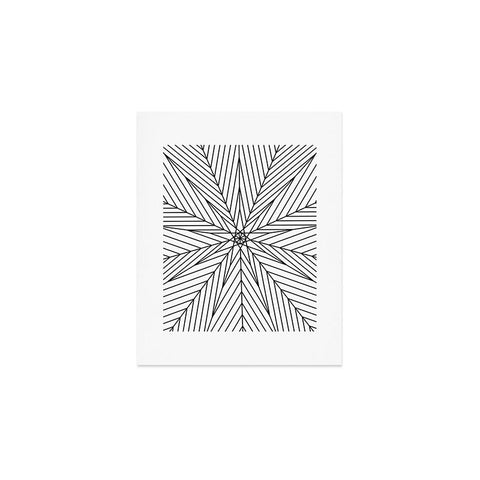 Fimbis Star Power Black and White 2 Art Print