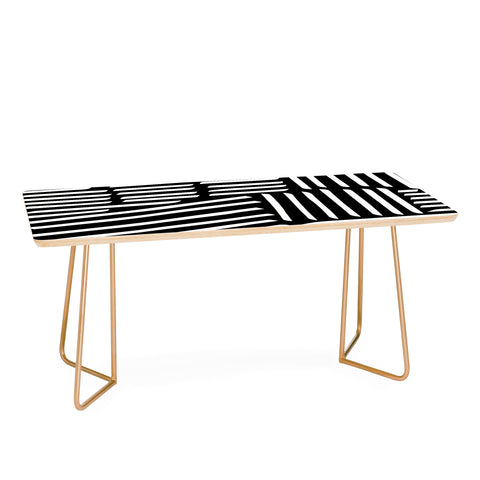 Fimbis Strypes BW Coffee Table