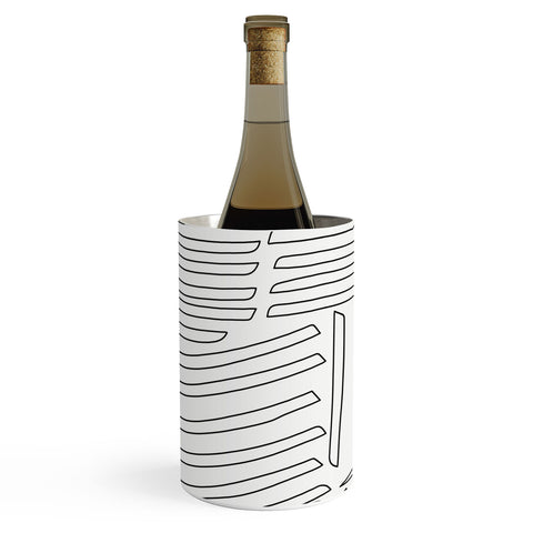 Fimbis Strypes BW Outline Wine Chiller