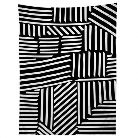 Fimbis Strypes BW Tapestry