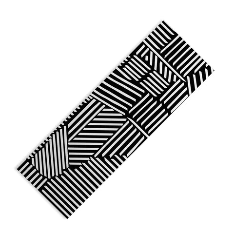 Fimbis Strypes BW Yoga Mat